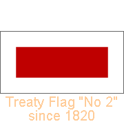 Treaty Flag 'No 2' since 1820